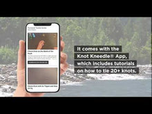 Load and play video in Gallery viewer, The Knot Kneedle® – More Time Fishing, Less Time Tying!
