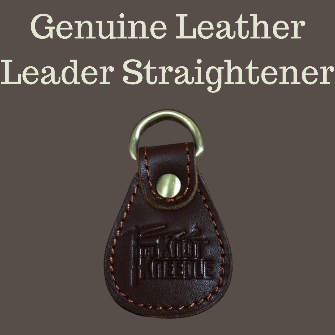 The Knot Kneedle®️ Genuine Leather Leader Straightener